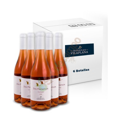 Vino Rosado Joven Dos Flamencos (Cajas 6X1)