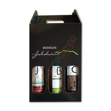 Pack 3 Vinos (Rosado, Tinto C-Cerrojo y Tinto J-Joven)