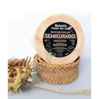 Queso Semicurado oveja de leche cruda (1,5kg)