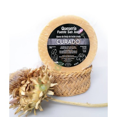 Queso Curado oveja de leche cruda (1,5kg)