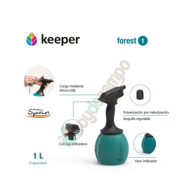 Pulverizador Eléctrico KEEPER Forest 1