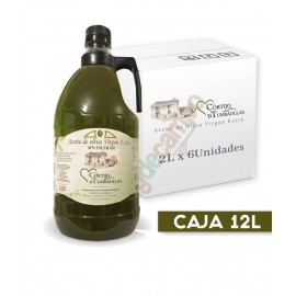 Aceite de Oliva Virgen Extra SIN FILTRAR en Cajas de 6x2 Litros