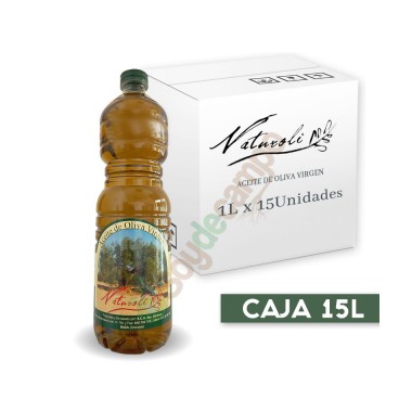 Aceite de Oliva Virgen NATUROLI en cajas de 15x1 Litros