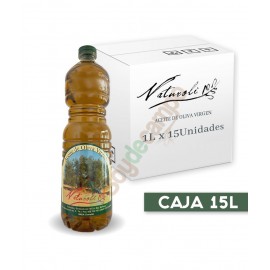 Aceite de Oliva Virgen NATUROLI en cajas de 15x1 Litros
